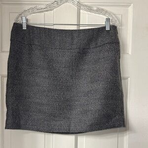 Calvin Klein Metallic Charcoal Mini Skirt